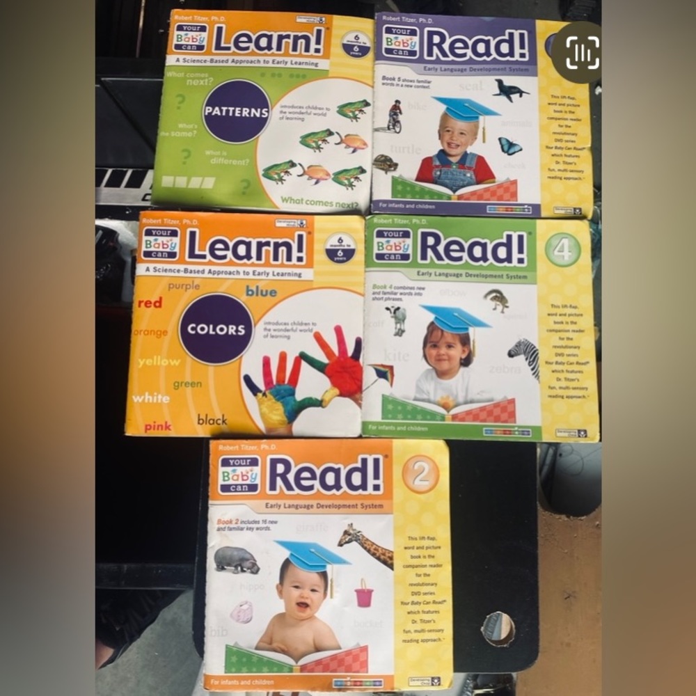 Your baby can learn to read books